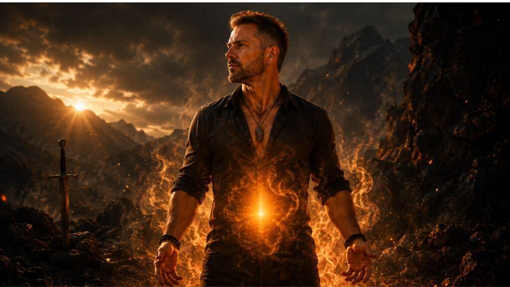 Same Fire, Different Purpose concept about passion and purpose
